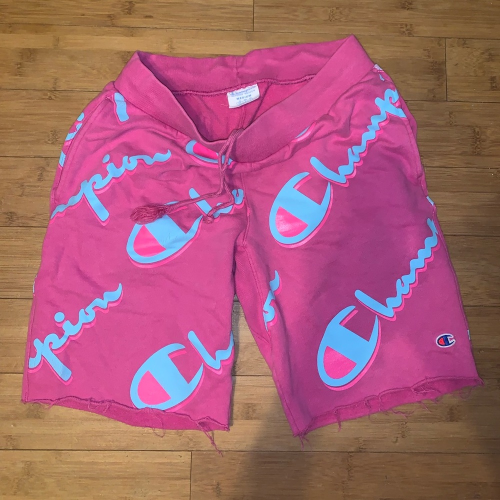 (FREE WITH ANY PURCHASE) Champion Reverse Weave All-Over Logo Shorts